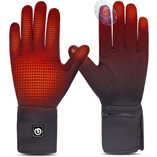 Equipped with high-performance carbon fiber heating elements for consistent warmth across the fingers, palm, and back of the hand.
