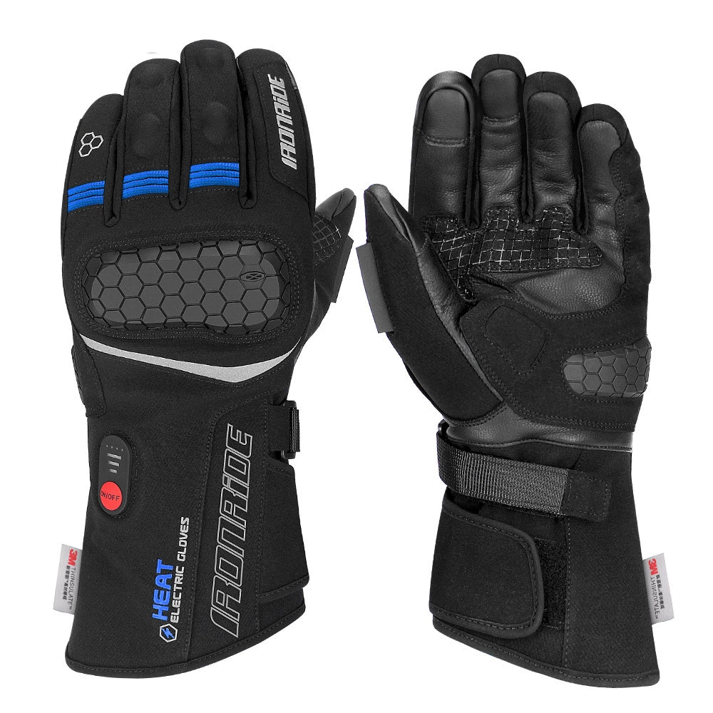 Equipped with high-performance carbon fiber heating elements to provide consistent warmth across the fingers, palm, and back of the hand.