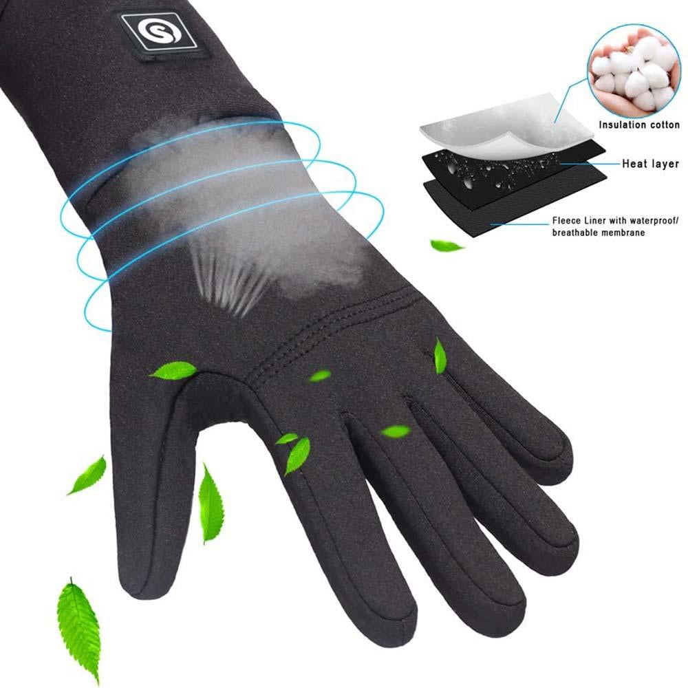 Adjustable wrist straps and elastic cuffs create a snug fit that prevents cold air from entering while allowing natural hand movement.