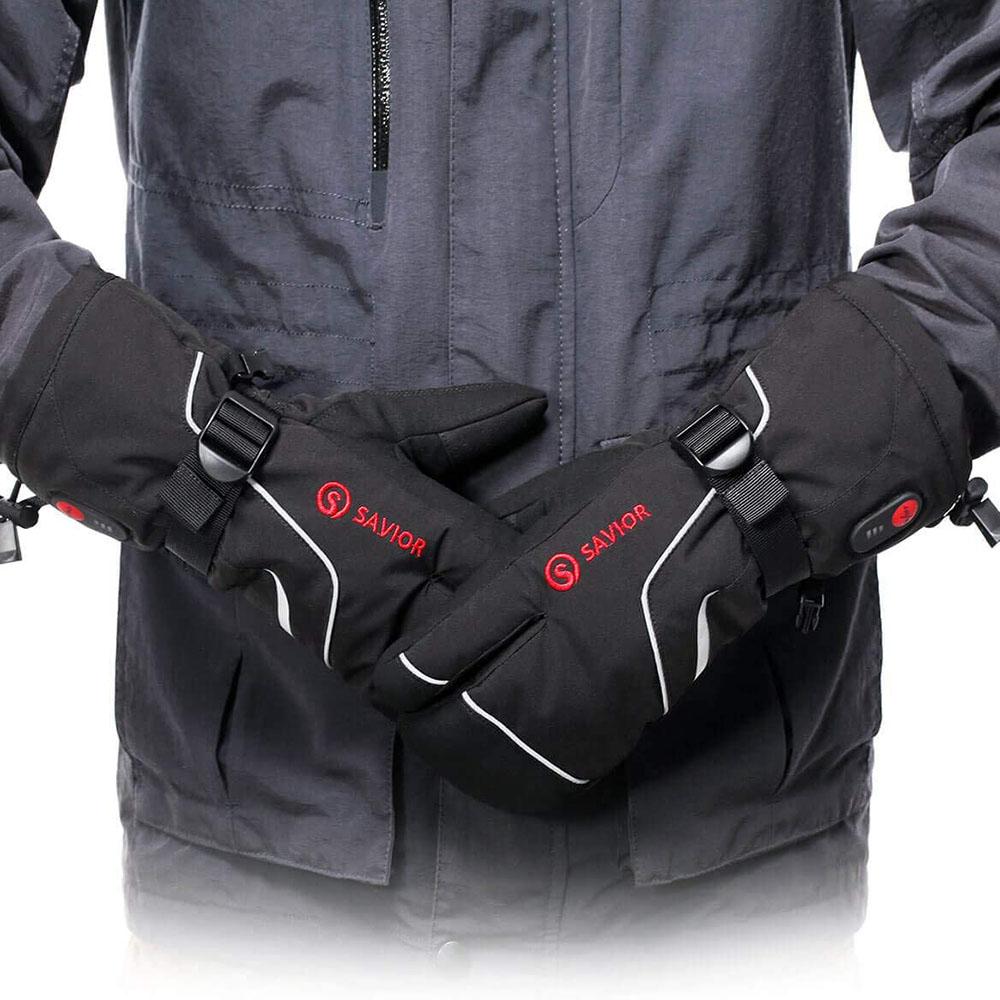 Designed with adjustable wrist straps