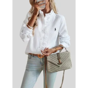 Blouse élégante faite à la main RL